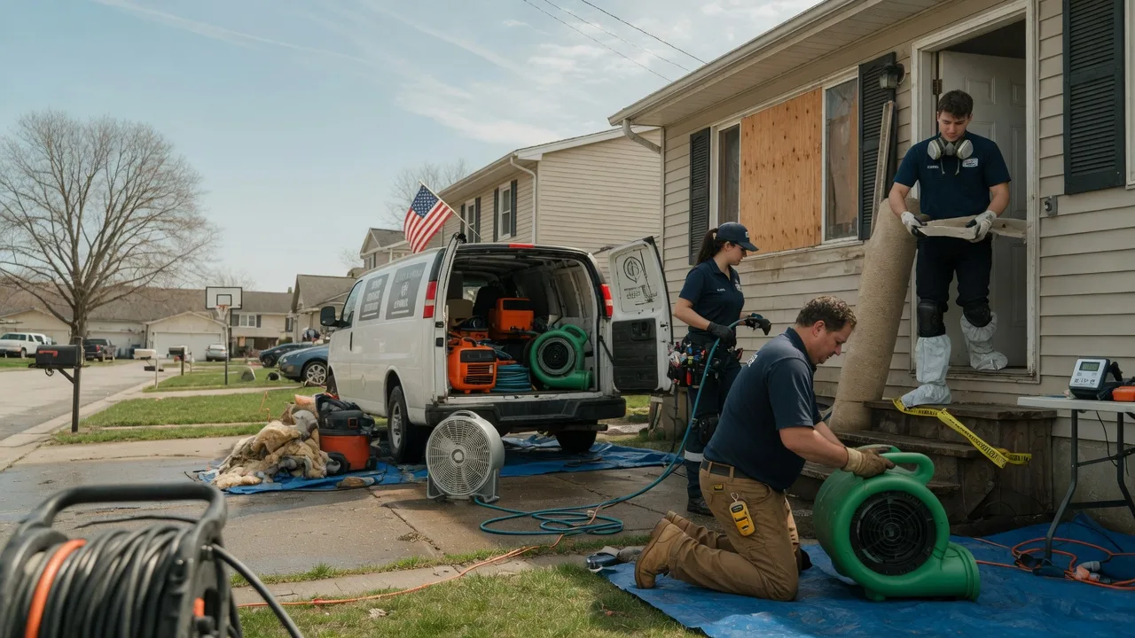 Water Damage Restoration in Lowell, MI near me
